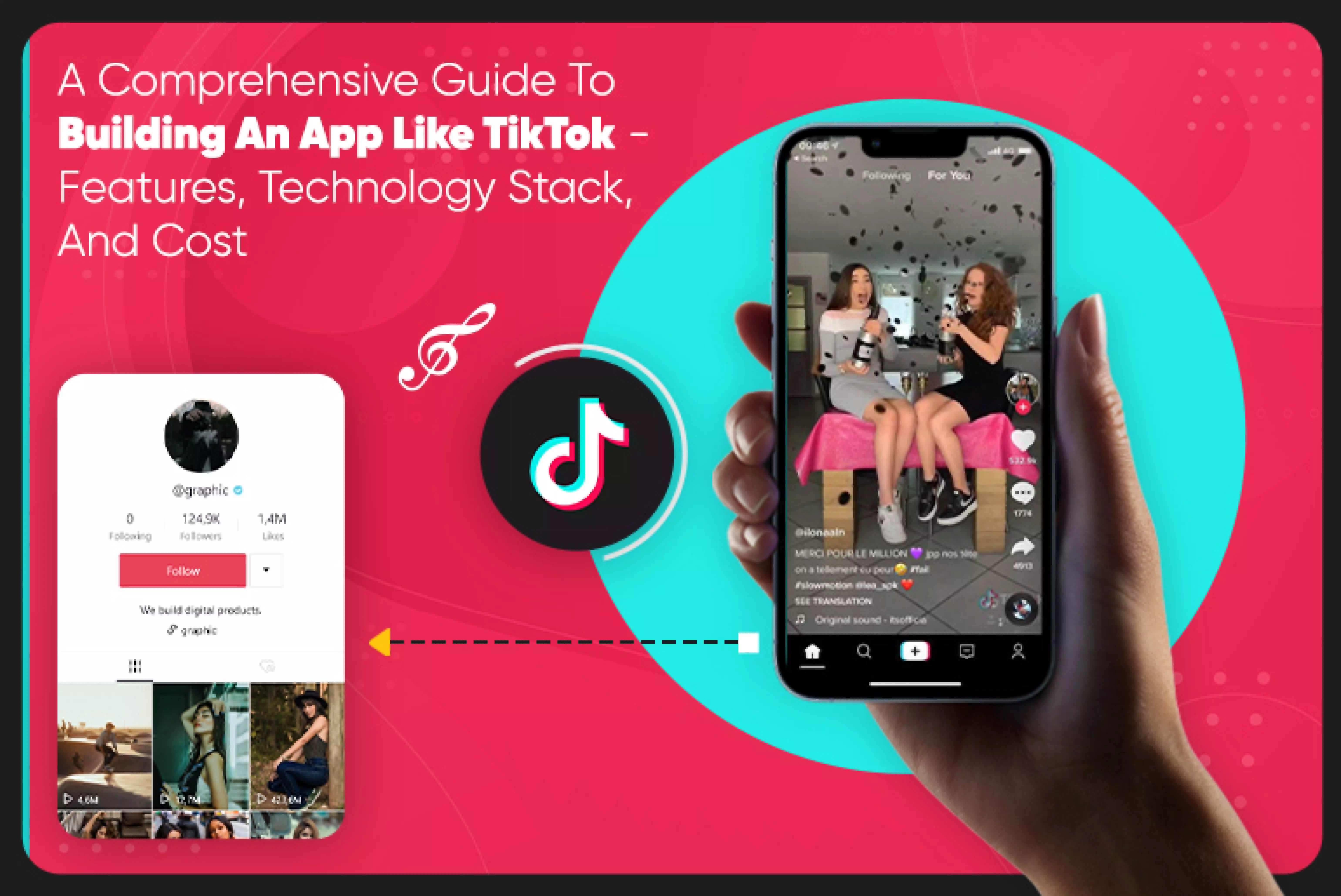 A Comprehensive Guide To Building an App Like TikTok - Features, Technology_Thum